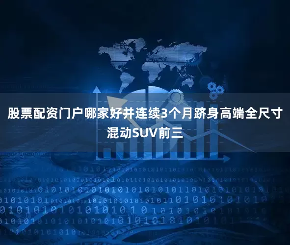 股票配资门户哪家好并连续3个月跻身高端全尺寸混动SUV前三
