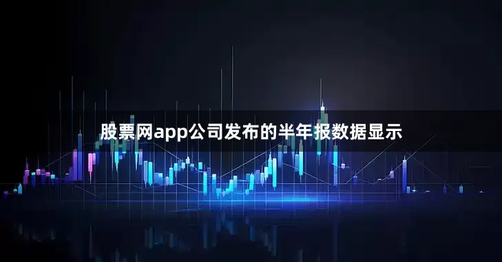 股票网app公司发布的半年报数据显示